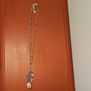 Elegant Brighton Silver and Gold Pendant Necklace